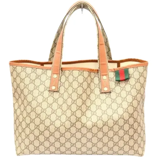 Pre-owned Tote Bags, female, , Size: ONE SIZE Pre-owned Fabric gucci-bags - Gucci Vintage - Modalova