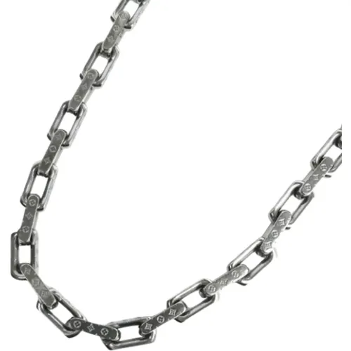 Pre-owned Jewellery, male, , Size: ONE SIZE Pre-owned Metal necklaces - Louis Vuitton Vintage - Modalova