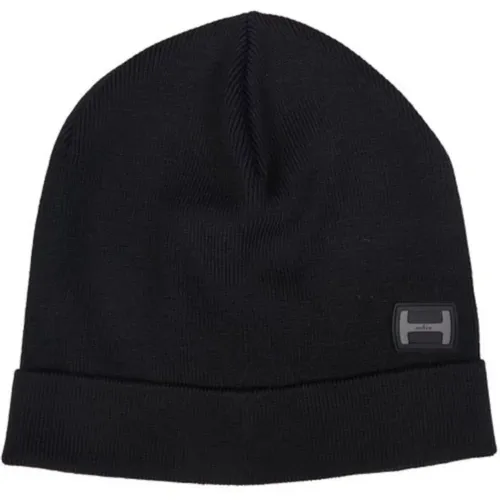 Beanies, male, , Size: ONE SIZE Beanie - Stylish and Warm - Hogan - Modalova