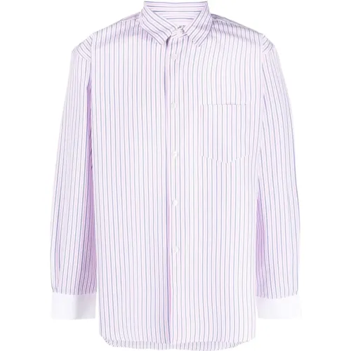 Vertical Stripe Shirt , male, Sizes: M - Comme des Garçons - Modalova
