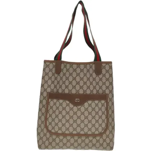 Pre-owned Shoulder Bags, female, , Size: ONE SIZE Pre-owned Canvas gucci-bags - Gucci Vintage - Modalova