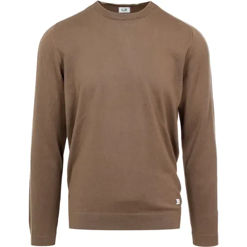 Sweatshirts, male, , Size: L Crew Neck Sweatshirt - C.P. Company - Modalova