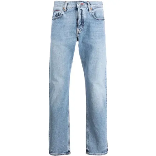 Blaue Skinny Jeans Mercer West-C , Herren, Größe: W32 L32 - Tommy Hilfiger - Modalova