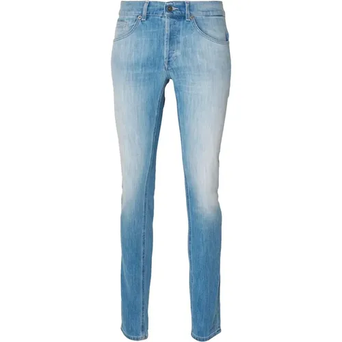 Light Stretch Jeans , male, Sizes: W30, W32, W35 - Dondup - Modalova