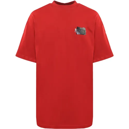 T-Shirts , Herren, Größe: XS - Balenciaga - Modalova