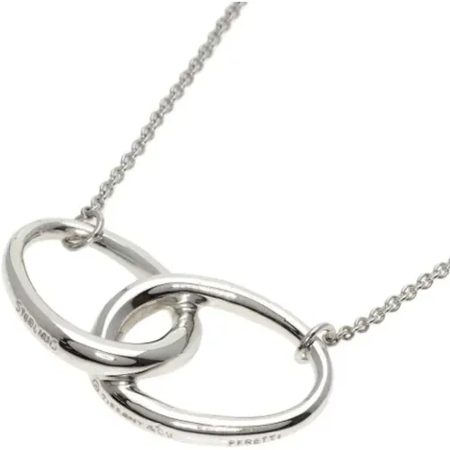 Pre-owned Jewellery, female, , Size: ONE SIZE Pre-owned Silver necklaces - Tiffany & Co. Pre-owned - Modalova