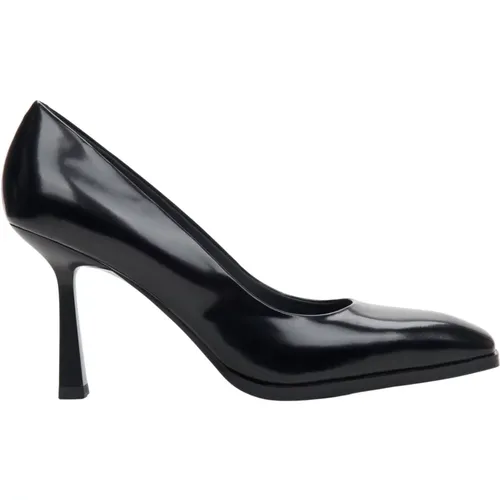 Women`s Leather Heels Er00114176 , female, Sizes: 7 UK, 2 UK, 4 UK, 6 UK, 5 UK - Estro - Modalova