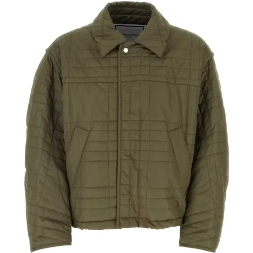 Light Jackets, male, , Size: M Padded Army Jacket - Wooyoungmi - Modalova