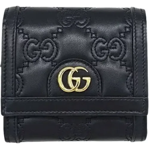 Pre-owned Leather wallets , unisex, Sizes: ONE SIZE - Gucci Vintage - Modalova