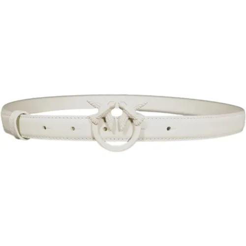 Love Berry Color Block Leather Belt , female, Sizes: XS - pinko - Modalova