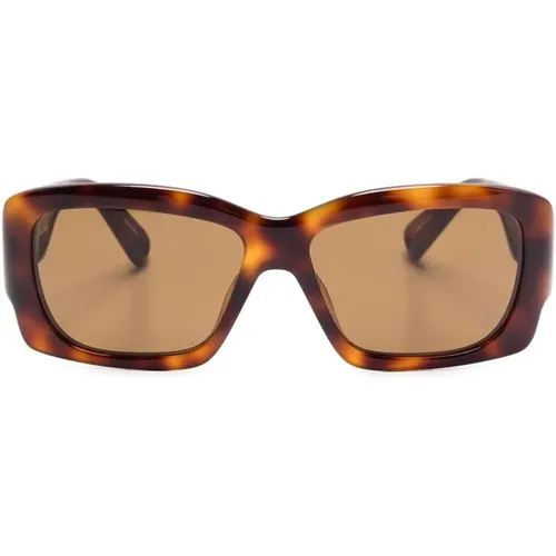 Sunglasses, female, , Size: ONE SIZE Animalier Tinted Sunglasses - Jacquemus - Modalova