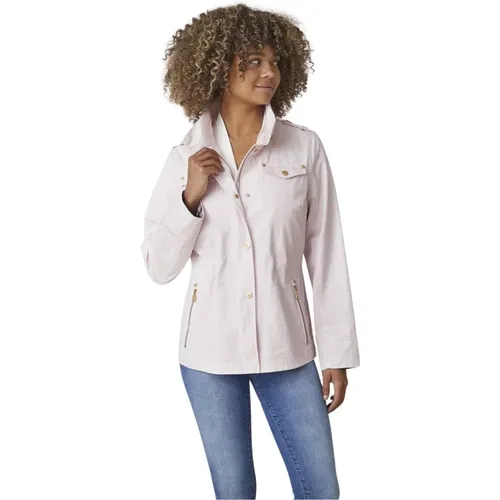 Feminine Comfort Fit Blush Jacke , Damen, Größe: M - Junge - Modalova