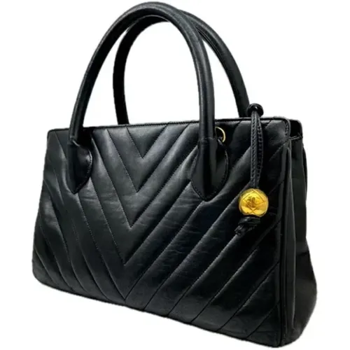 Pre-owned Tote Bags, female, , Size: ONE SIZE Pre-owned Leather chanel-bags - Chanel Vintage - Modalova