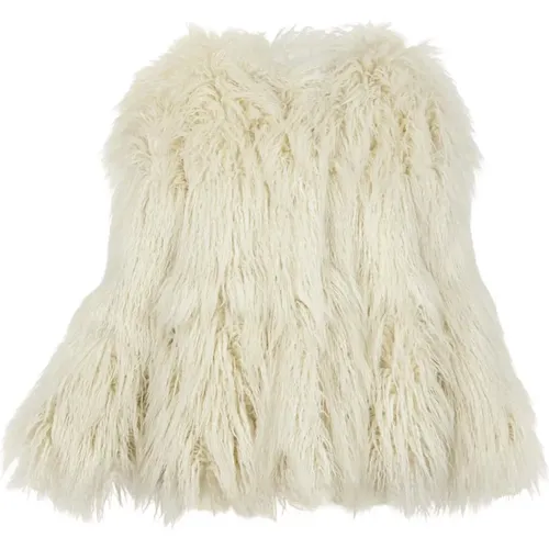 Artificial fur jacket , female, Sizes: M, XS, S, L, XL - Fortini - Modalova