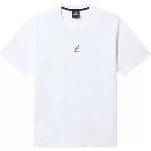 Pacific Jersey Weißes T-Shirt Logo , Herren, Größe: S - Australian - Modalova