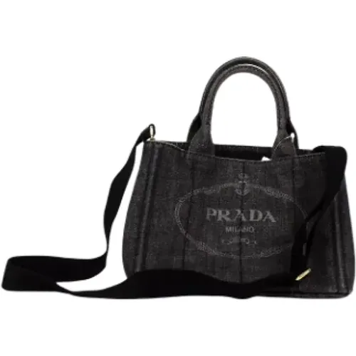 Pre-owned Tote Bags, female, , Size: ONE SIZE Pre-owned Leather prada-bags - Prada Vintage - Modalova