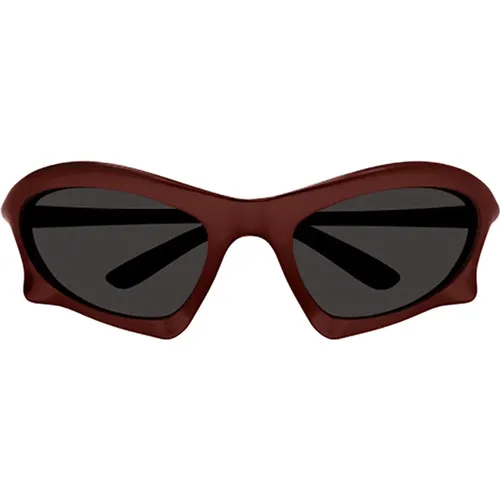 Rote Sonnenbrille für Frauen - Balenciaga - Modalova