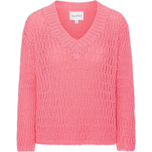 Rosa Baumwollpullover Sui-Modell - American Dreams - Modalova