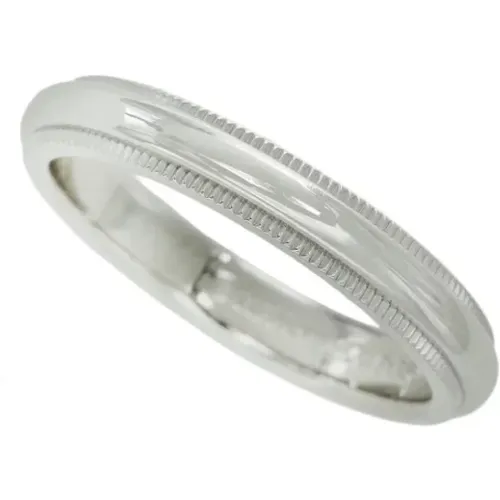 Pre-owned Jewellery, female, , Size: ONE SIZE Pre-owned Platinum rings - Tiffany & Co. Pre-owned - Modalova