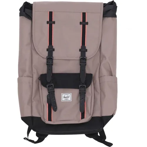 Modern Unisex Backpack in Taupe Grey/Black/ , unisex, Sizes: ONE SIZE - Herschel - Modalova