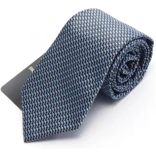 Pre-owned Accessories, male, , Size: ONE SIZE Pre-owned Silk home-office - Armani Pre-owned - Modalova