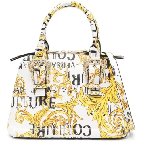 Baroque Print Handbag for Women , female, Sizes: ONE SIZE - Versace Jeans Couture - Modalova