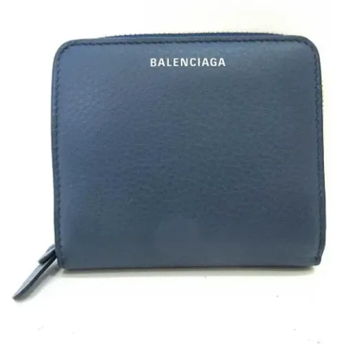 Pre-owned Wallets, female, , Size: ONE SIZE Pre-owned Leather wallets - Balenciaga Vintage - Modalova