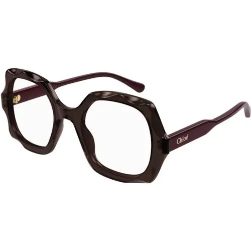 Violette Sonnenbrille Modell Ch0228O - Chloé - Modalova