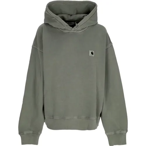 Lightweight Hooded Sweatshirt Smoke , female, Sizes: L - Carhartt WIP - Modalova