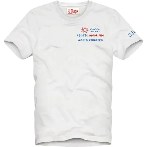 T-Shirt with Style , male, Sizes: 2XL, L, XL - MC2 Saint Barth - Modalova
