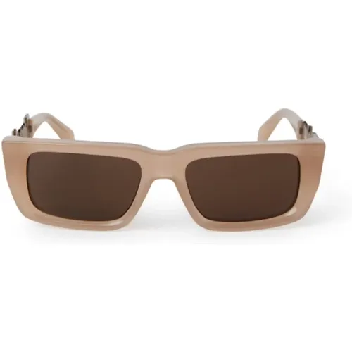 Retro Rectangular Sunglasses , unisex, Sizes: 54 MM - Palm Angels - Modalova