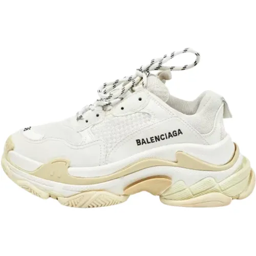 Pre-owned Sneakers, female, , Size: 6 US Pre-owned Mesh sneakers - Balenciaga Vintage - Modalova