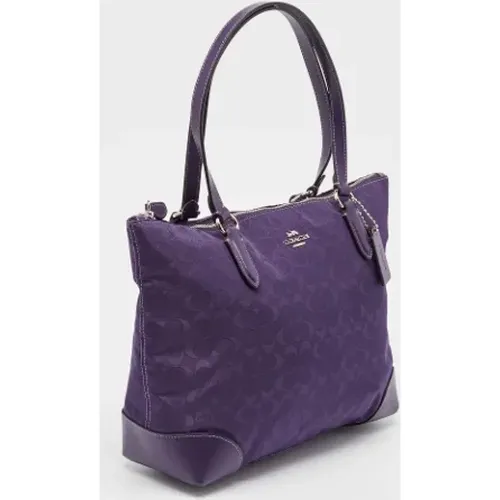 Pre-owned Tote Bags, female, , Size: ONE SIZE Pre-owned Leather totes - Coach Pre-owned - Modalova