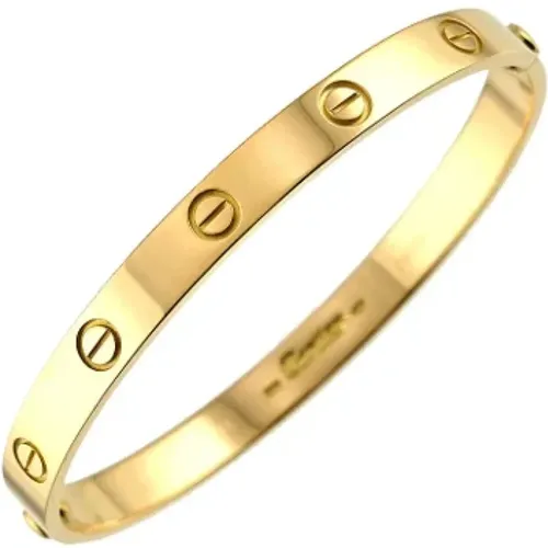 Pre-owned Jewellery, female, , Size: ONE SIZE Pre-owned Gold bracelets - Cartier Vintage - Modalova