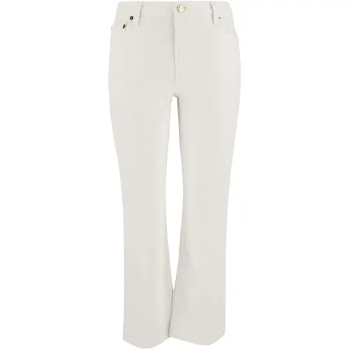 Stretch-Baumwoll-Denim-Jeans Made in Italy , Damen, Größe: W30 - TORY BURCH - Modalova