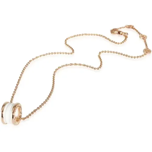 Pre-owned Rose Gold necklaces , female, Sizes: ONE SIZE - Bvlgari Vintage - Modalova