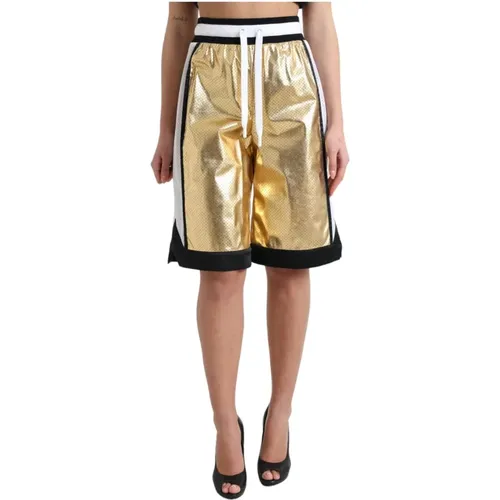 Casual Shorts , Damen, Größe: XS - Dolce & Gabbana - Modalova