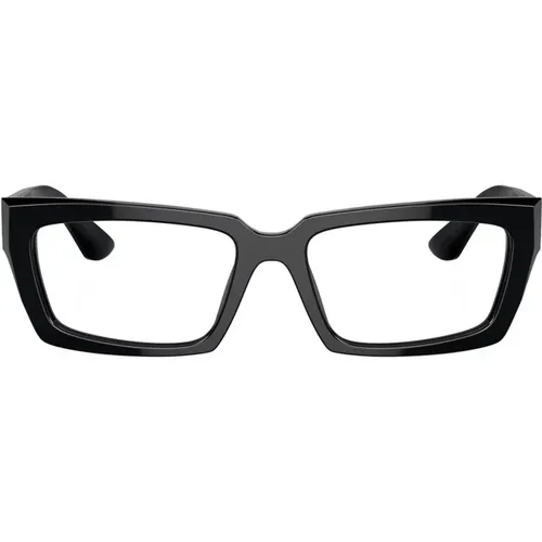 Rechteckige Rahmen zeitgenössische Glamour-Brille,Moderne Rechteckige Brillen - Miu Miu - Modalova