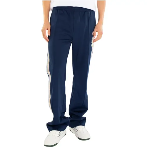 Straight Trousers, male, , Size: S Varsity Track Pants for Men - Casablanca - Modalova