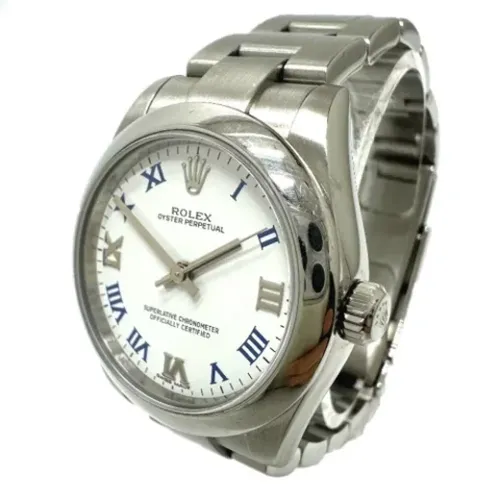 Pre-owned Stainless Steel watches , female, Sizes: ONE SIZE - Rolex Vintage - Modalova