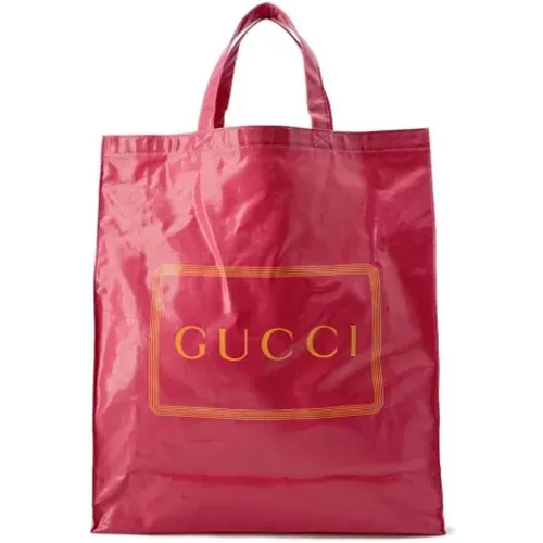 Pre-owned Tote Bags, female, , Size: ONE SIZE Pre-owned Canvas gucci-bags - Gucci Vintage - Modalova