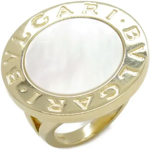 Pre-owned Jewellery, female, , Size: ONE SIZE Pre-owned Yellow Gold rings - Bvlgari Vintage - Modalova