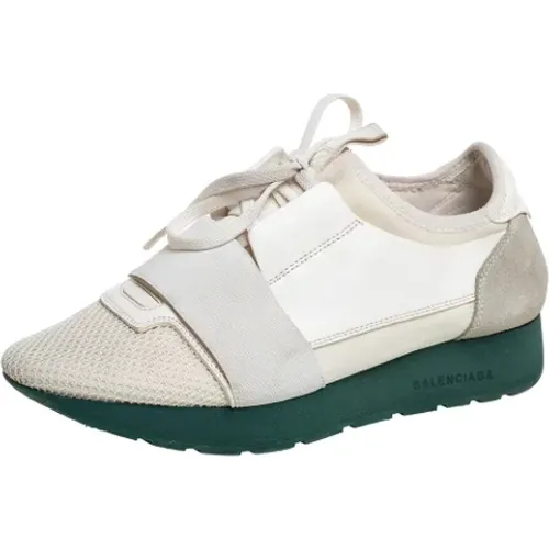 Pre-owned Gittergewebe sneakers , Damen, Größe: 37 EU - Balenciaga Vintage - Modalova