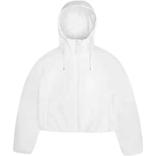 Waterproof Short Jacket , female, Sizes: S, XS, L - Rains - Modalova