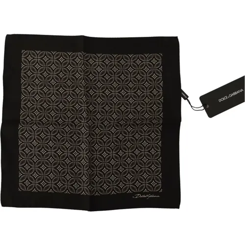 Patterned DG Printed Handkerchief Scarf , female, Sizes: ONE SIZE - Dolce & Gabbana - Modalova