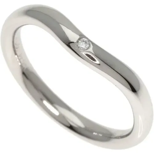 Pre-owned Jewellery, female, , Size: ONE SIZE Pre-owned Silver rings - Tiffany & Co. Pre-owned - Modalova