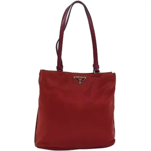 Pre-owned Tote Bags, female, , Size: ONE SIZE Pre-owned Nylon prada-bags - Prada Vintage - Modalova