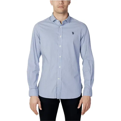Long Sleeve Men's Shirt Spring/Summer , male, Sizes: 2XL - U.s. Polo Assn. - Modalova