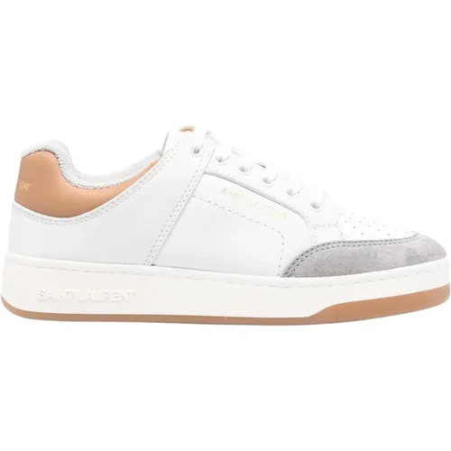 Casual Sneakers in Marineblau , Damen, Größe: 36 EU - Saint Laurent - Modalova