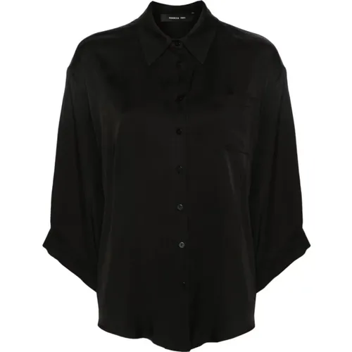 Stylish Shirt with Camicia 0002 , female, Sizes: 2XS - Federica Tosi - Modalova